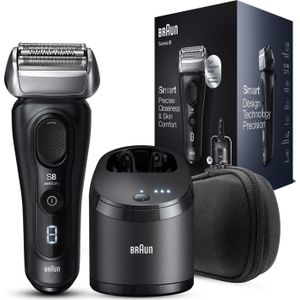 Braun Series 8 8450cc - Elektrisch Scheerapparaat Mannen - Wet & Dry - Met 4-in-1 SmartCare Center