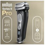 Braun Series 9 9470cc Wet&Dry Scheerapparaat met Scheerblad Trimmer Zwar - Chroom