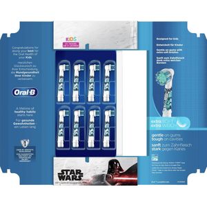 Oral-B Kids Star Wars Opzetborstels Voor Elektrische Tandenborstel , 8 opzetborstels