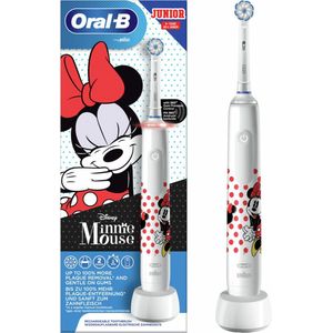 Oral-B Junior Minnie - Elektrische Tandenborstel - Powered By Braun - 1 Handvat en 1 Opzetborstel