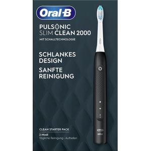 Oral-B Elektrische Tandenborstel Pulsonic Slim Clean 2000 Zwar - 1 St