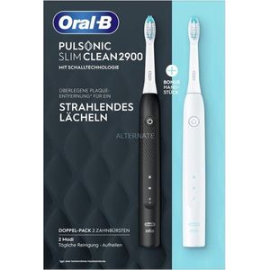 Oral-B Pulsonic Slim Clean 2900 Duo zwart/wit