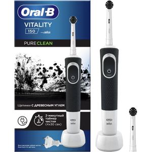 Oral-B Vitality 150 Black Pure Clean Charcoal