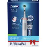 Oral-B Pro 3 3800 Cross Action - Wit - Elektrische Tandenborstel met Gratis Tandpasta