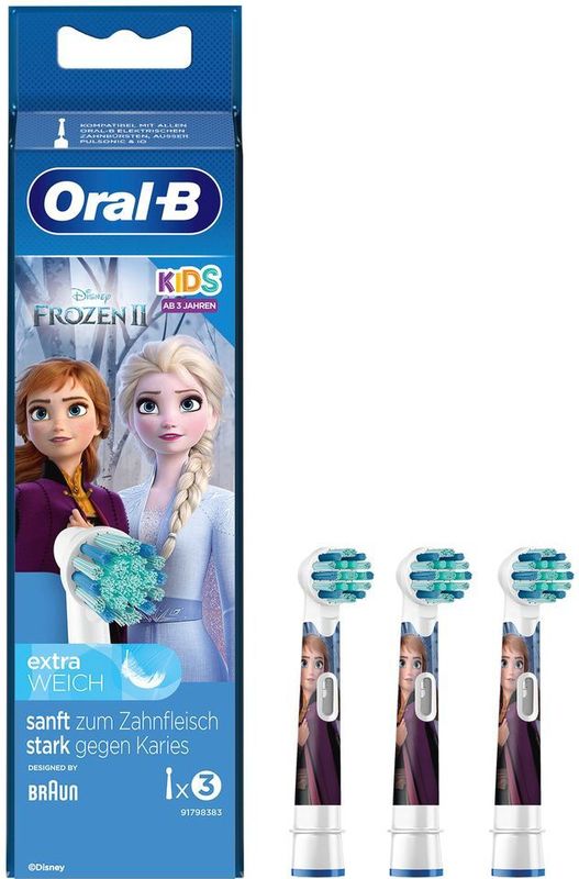 Borstel vervanger Oral-B Stages Power Frozen 3 Stuks