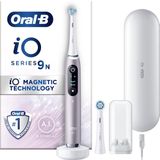 Oral-B iO 9N Elektrische Tandenborstel, Rozenquartz, 2 Opzetborstels, 1 Oplaadreisetui, Opzetborstelhouder