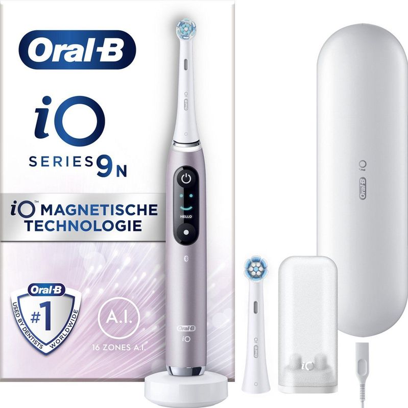 Oral-B iO 9N - Elektrische Tandenborstel - Rose Quartz