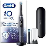 Oral-B iO 7N Elektrische tandenborstel, Bluetooth, 2 borstels, 1 reisetui, zwart
