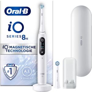 Oral-B iO Series 8n wit met extra opzetborstel
