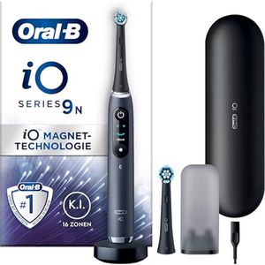 Oral-B iO Series 9N - Elektrische Tandenborstel - Met Oral-B App - Vibrerende tandenborstel - Zwart