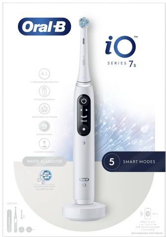 Oral-B iO 7S Volwassene Oscillerende tandenborstel Wit
