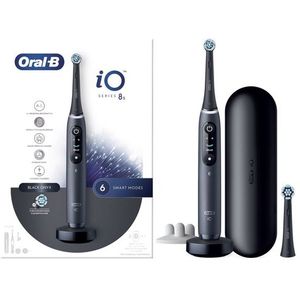 Oral-B iO 8s Elektrische Tandenborstel - Zwart - Elektrisch - Magnetische Technologie