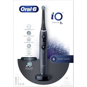 Oral-B iO 8S Volwassene Vibrerende tandenborstel Zwart