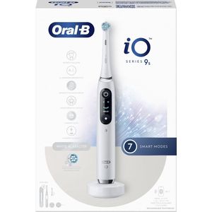 Oral-B iO 9S Volwassene Roterende-oscillerende tandenborstel Wit