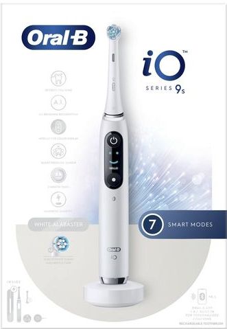Oral-B - IO9S - Elektrische Tandenborstel - Wit - Inclusief 1 Refill