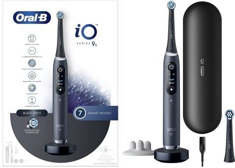 Oral-B IO 9S Volwassene Roterende-oscillerende Tandenborstel Zwart