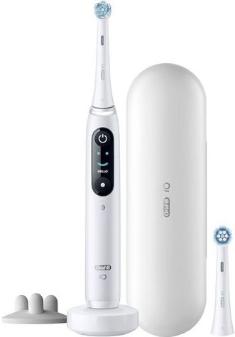 Oral-B - iO 8S - Elektrische Tandenborstel - Wit - Alabaster