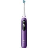Oral-B iO 8S Violet elektrische tandenborstel, 2 opzetborstels, 1 reiskoffer, ontworpen door Braun