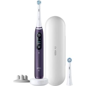Oral B iO 8S Volwassene Vibrerende tandenborstel Paars, Wit
