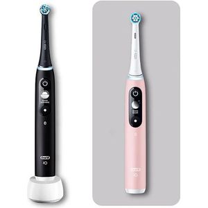 Braun iO Serie 6 Volwassene Vibrerende tandenborstel Zwart, Roze