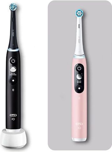 Braun iO Serie 6 Volwassene Vibrerende tandenborstel Zwart, Roze