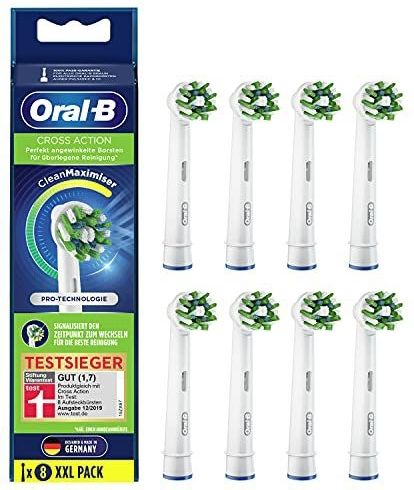 Opzetborstels Cross Action CleanMaximiser, 8 stuks