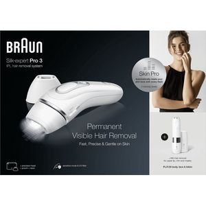 Braun Silk-expert Pro 3 Pl3129 Ipl Wit/zilver