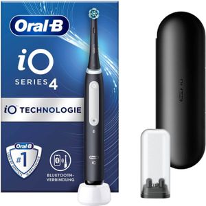 Oral B iO Series 4 met Reis etui - Tandenborstel Zwart