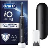 Oral-B iO5 Elektrische Tandenborstel - Zwart - Ingebouwde Batterij - Inclusief Etui