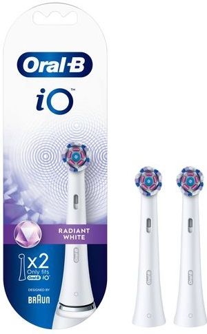 Oral B iO Radiant White Opzetborstels  2 stuks