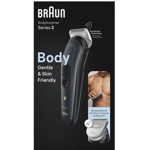 Braun BodyGroomer 3 BG3340 Zwart, Grijs