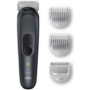 Braun Series 3 BG3350 lichaamstondeuse Zwart, Grijs