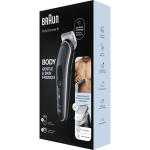 Braun BodyGroomer 5 BG5340, Manscaping Tool Voor Mannen, Met Kam Voor Gevoelige Zones