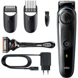 Braun BT5340 Baardtrimmer Zwart/Blauw
