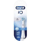 Oral-B - iO Ultimate Clean - Opzetborstels - Wit - Verpakking Van 6 Stuks
