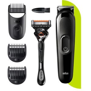 Braun Multigroomer 3 SK3300, 5-in-1 Baardtrimmer Voor Mannen, Haartrimmer, Voor Gezicht, Haar
