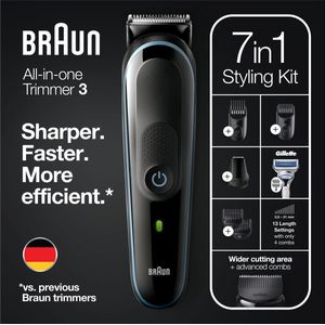 Braun Series 3 MGK3342 - Multigroomer - 7-in-1 Baardtrimmer Set