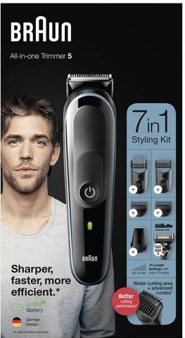 Braun - MGK5345 - Ontharingsapparaat - Zwart - Kunststof