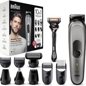 Braun Series 7 MGK7320 - Multigroomer - 10-in-1 Baardtrimmer Set