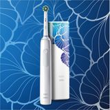 Oral-B Pro 3 3500 White Elektrische Tandenborstel, 1 Reisetui, 1 Opzetborstel, Ontworpen Door Braun