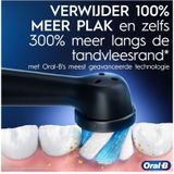 Oral-B iO 9 elektrische tandenborstel - zwart - Bluetooth verbonden, 1 opzetborstel, 1 oplader reisetui, 1 magnetisch etui