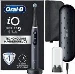 Oral-B iO 9 elektrische tandenborstel - zwart - Bluetooth verbonden, 1 opzetborstel, 1 oplader reisetui, 1 magnetisch etui