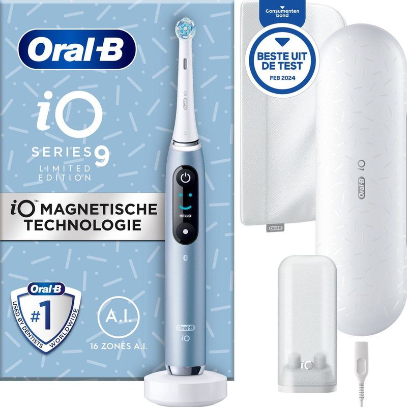 Oral-B iO 9 Elektrische Tandenborstel - Blauw