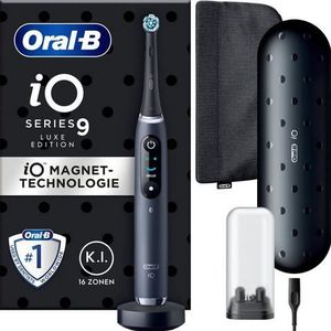 Oral-B - iO Series 9 - Elektrische Tandenborstel - Zwart Onyx - 7 Modes