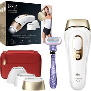 Braun Silk Expert Pro 5 PL5267 IPL Ontharing voor Lichaam, Gezicht, Bikinilijn en Oksels 1 st