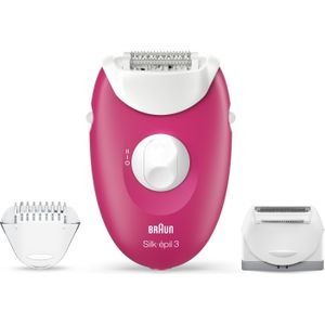 Braun Silk-épil 3 SE3/276 20 pincetten Roze Wit