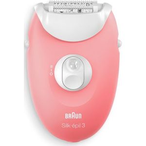 Braun Silk-épil 3 SES 3-176 20 pincetten Roze, Wit