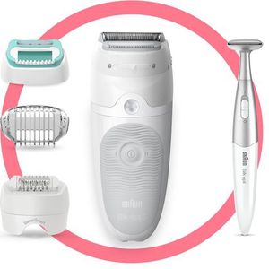 Braun - Silk-épil 5 5-825 - Epilator - Wit/Grijs - 100% Waterbestendig