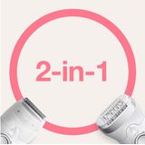 Braun Epilator Voor Vrouwen Silk-épil 9 9-705 40 Wit