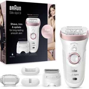 Braun Silk-épil 9-725 - Epilator Voor Langdurige Ontharing - Wit/Roségoud